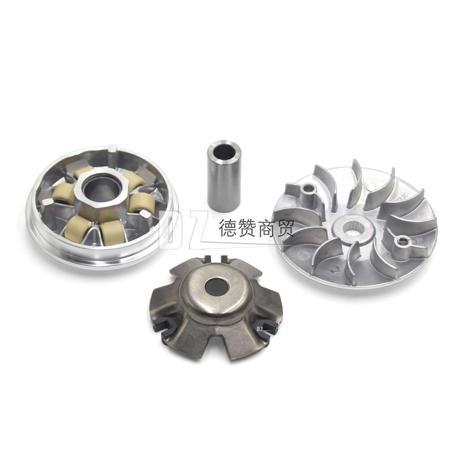 Scooter motorcycle parts GY6 180cc 230cc drive wheel front pulley drive disc clutch assembly