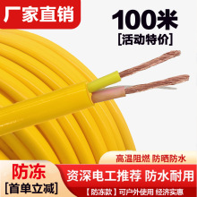 電纜線電線家用電源線工地電線電纜電動車充電線跨境直銷一件直發