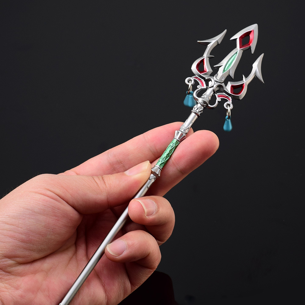 塞尔达传说游戏周边林克光鳞之枪武器模型全金属工艺品摆件-阿里巴巴