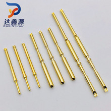 现货供应 铜针插针 医疗美容连接器1.0焊线端子公母铜针插针pin针