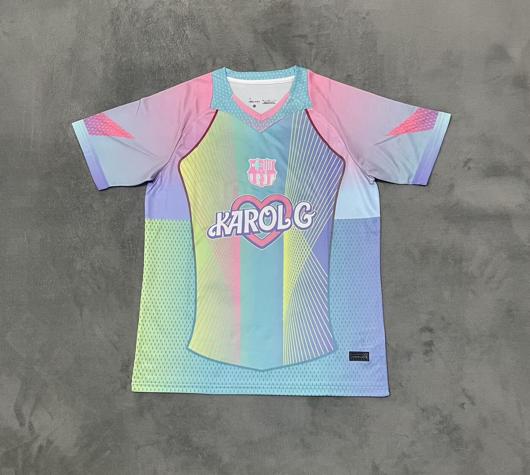 25-26 Fabricante especial de ropa de fútbol venta directa de una camiseta de malla camiseta de mangas cortas ropa de fútbol deportiva