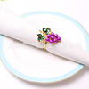 Cross -border manufacturer hotel banquet grape napkin napkin napkin buckle tissue ring wedding supplies