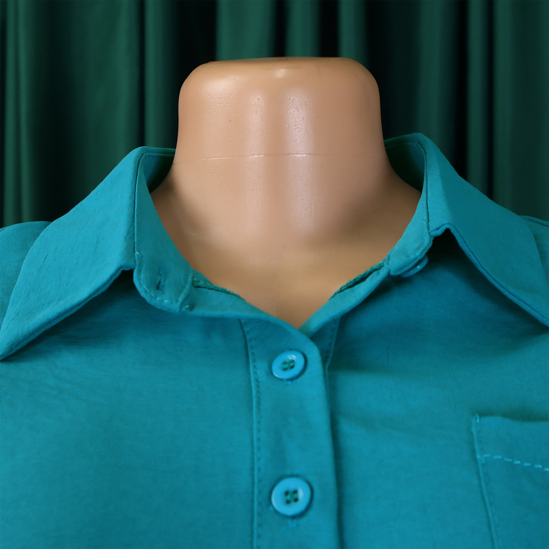 Women's Clothing summer new casual lapel short sleeved shirt shorts fashionable suit_mkmklike.com