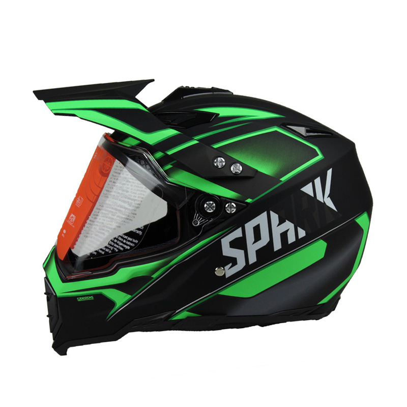 クロスボーダーはオフロードヘルメットのオートバイのヘルメットの道路のオフロードの四季の張力のヘルメットの全ヘルメットを代行します。