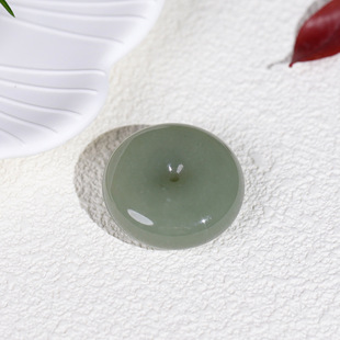 Xinjiang Hotan Qinghai Hotan Jade Pendant Women's Fashion Gift Qinghai Material Lake Water Green Pendant