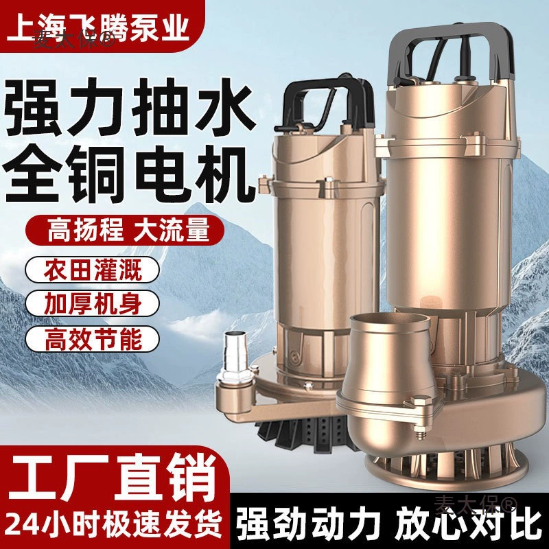 Шанхайский погружной насос 220 В, водяной насос для сельскохозяйственного водозаборного колодца, насос для чистой воды, ирригация, бытовой подъемный насос Metabo