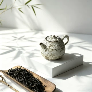 陶艺家系列纯手作粉引茶壶柴烧壶日式复古手抓壶宝瓶粗陶茶壶茶具