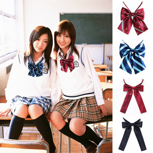 Bow tie women's new all-match JK uniform collar bow bow professional collar women's multi-color optional wholesale