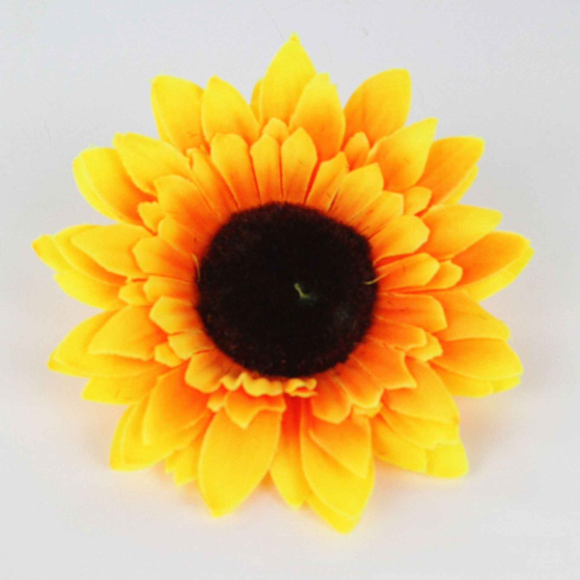 Especial transfronterizo para la producción de coronas de flores de sol pequeñas, pulsera de boda, suministro de cabeza de girasol de simulación de girasol