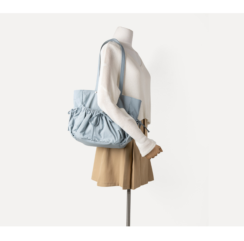 Nylon Shoulder Bag For Women, Casual Versatile Commuting Handbag_voghion.com