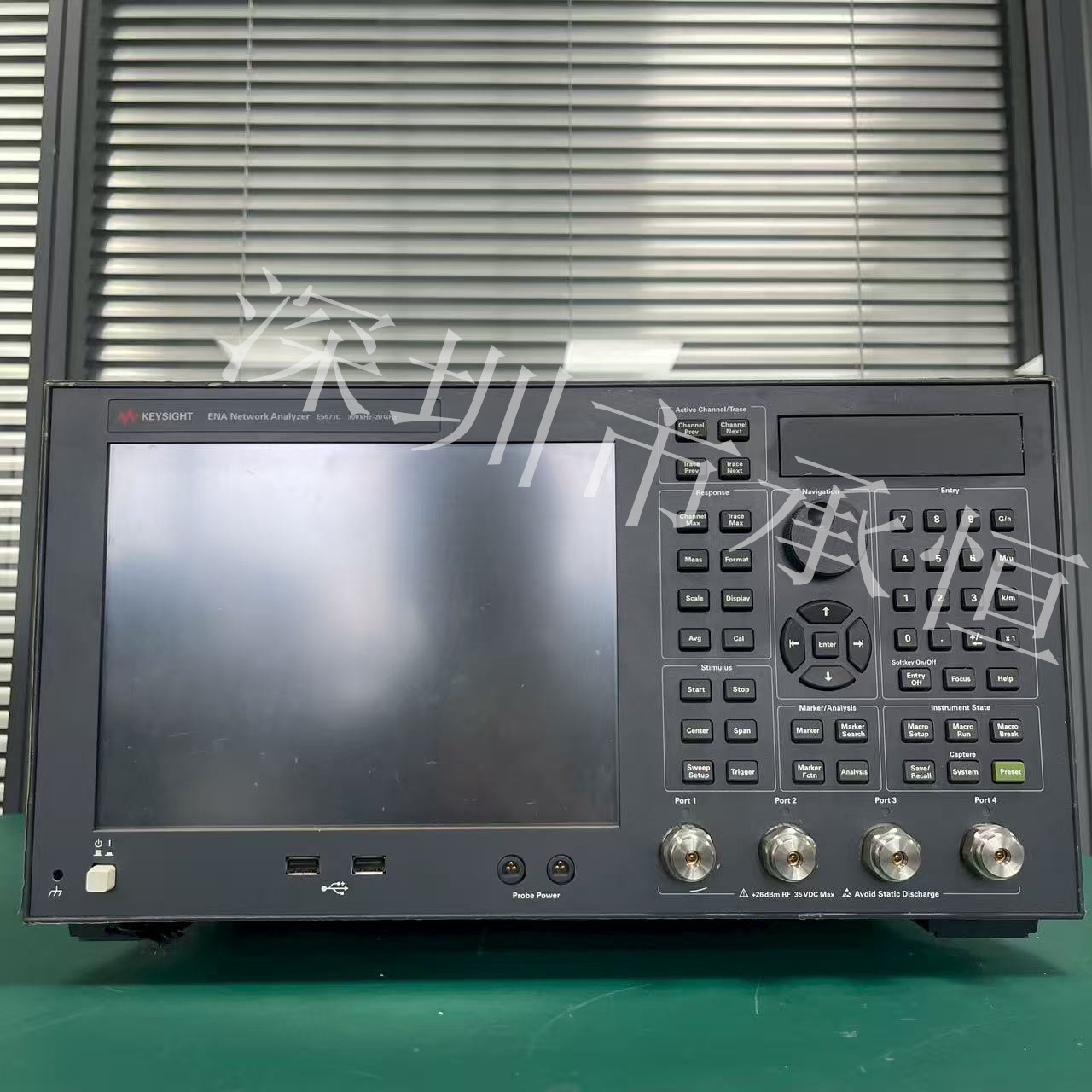 租售/回收 美国原装 是德科技 KEYSIGHT  E5071C 20G 四通道 网络