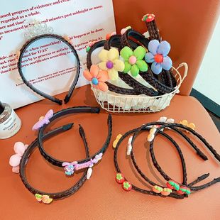 Children's Wig Headband Does Not Hurt Hair, Headband Broken Hair Finishing Artifact Hairpin, Girl's Hair Comb, Hair Accessories, Girl's Hairband