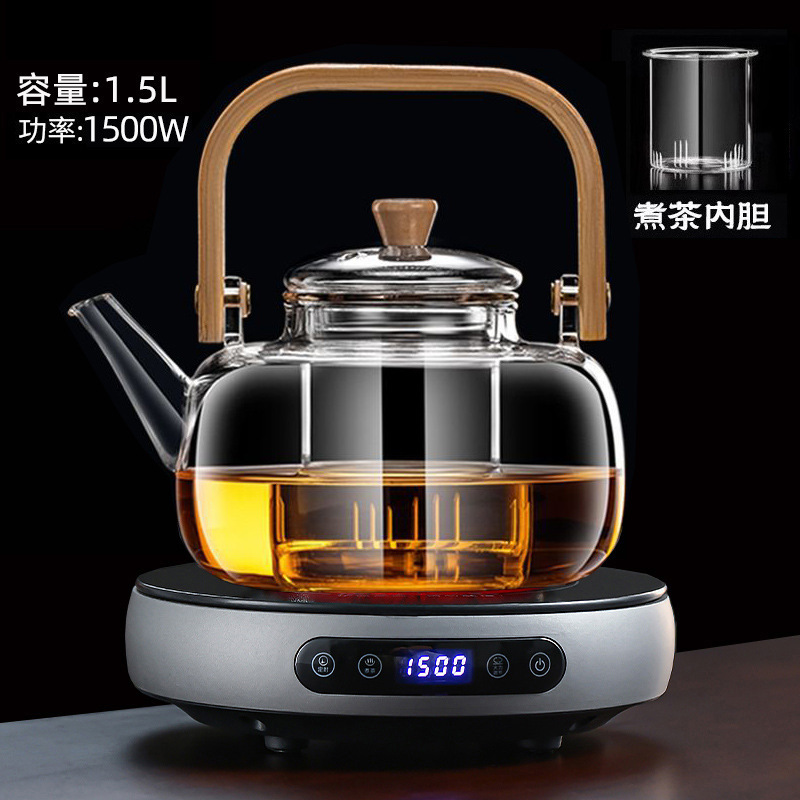正茗堂电陶炉煮茶器小型多功能烧水壶围炉煮茶定时养生壶智能茶炉|undefined