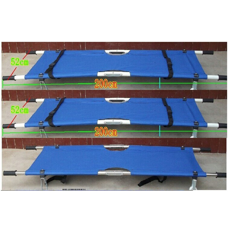 简易急救担架 移动楼梯担架 折叠式加厚铝合金担架便携式救援用品