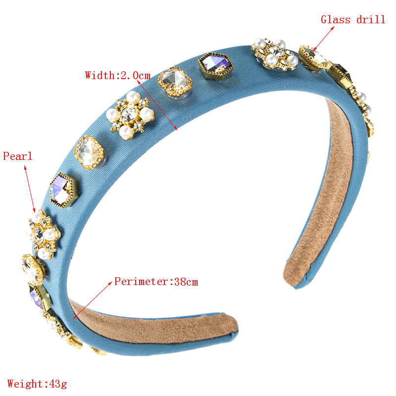 Wholesale Jewelry Pearl Crystal Headband Nihaojewelry display picture 1