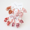 Children's hair accessory with bow, hair rope, genuine set, wholesale, suitable for import