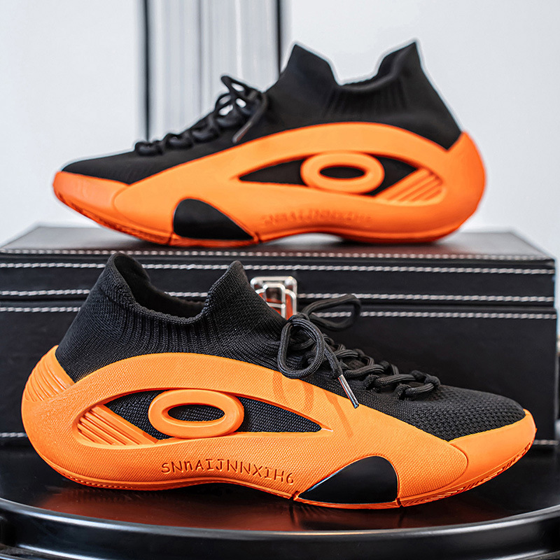 Zapatos de hombre de gran tamaño transfronterizos de alta gama, nuevos zapatos de verano de malla transpirable, zapatos deportivos de corredor juvenil