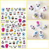 Japanese cartoon children's nail stickers, fake nails for nails, sticker, 3D, new collection, for pregnant women and children