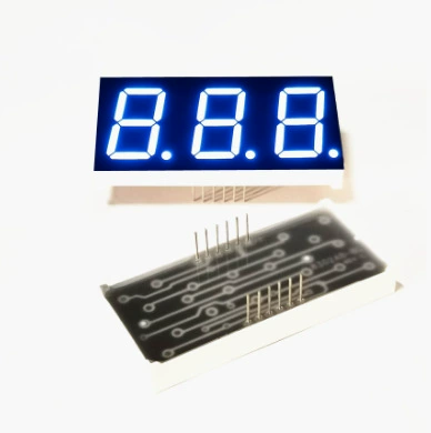 0,8-дюймовая 3-битная сверхяркая синяя цифровая трубка 8301AB/8301BB8031 цифровая трубка синяя 0,8 дюйма