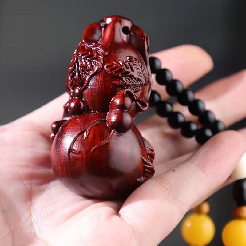 卸売りの紫檀木の彫刻の取っ手の件のピシュピストは壺の胡の掛け物を並べて音を振って商品の工芸の贈り物を生放送します。|undefined