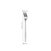 Spoon, fork stainless steel, coffee dessert tableware with laser