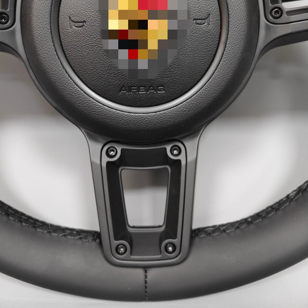 Rivet-style steering wheel suitable for Porsche 911, Cayenne, 718, Panamera, Cayman, Boxster installation and upgrade