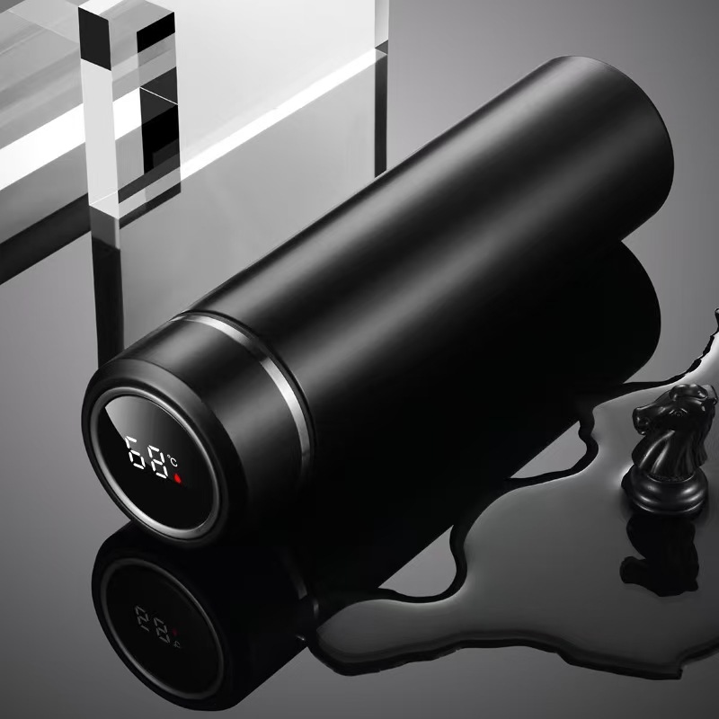 Taza de agua inteligente 316 de acero inoxidable 304 Taza recta de separación de té Regalo unisex Vaso de agua con aislamiento de letras de negocios