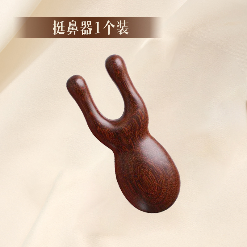 檀木櫛頭部経絡櫛頭治療点穴掻き頭皮マッサージ器鹿角五爪掻き鼻木製櫛