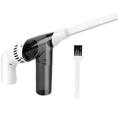 Straw Wireless Car Dust Vacuum Cleaner Cordless Electric Handheld Portable Cleaner Household Vacuum Cleaner (Tozsoranlar) - white-straw
