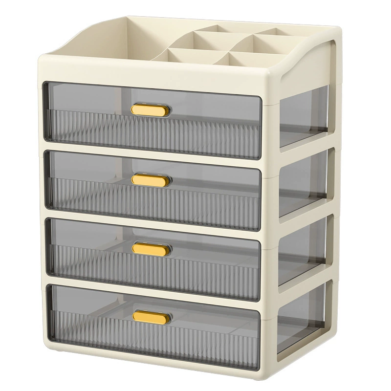 Cosmetic table storage box, lipstick, capacious transparent plastic face mask