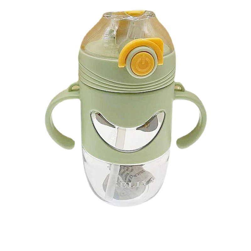 Seliya espacio taza mango conveniente deportes al aire libre taza de agua portátil taza de plástico