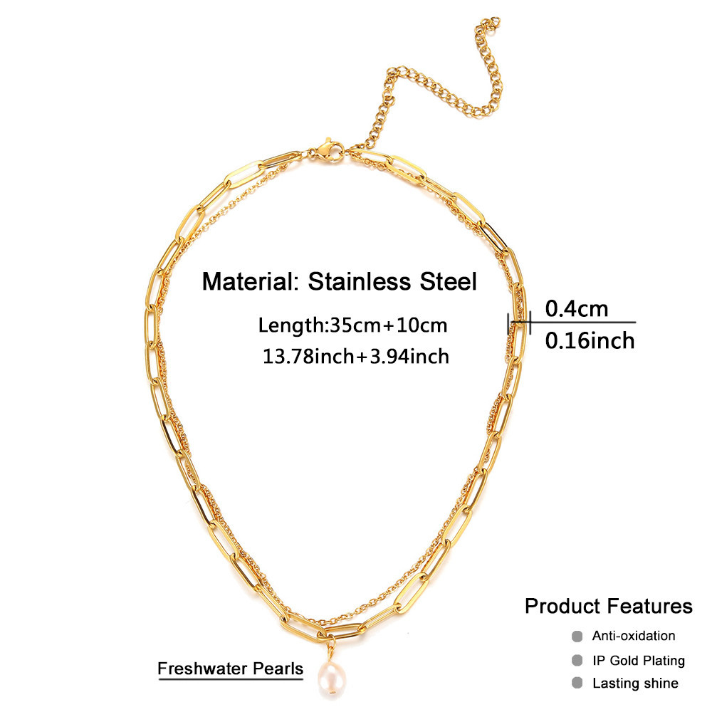 1 Piece Quantity Wholesale Jewelry Simple Style Solid Color 304 Stainless Steel Pendant Necklace