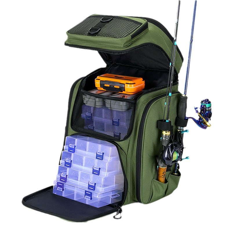 Capacious waterproof wear-resistant climbing backpack