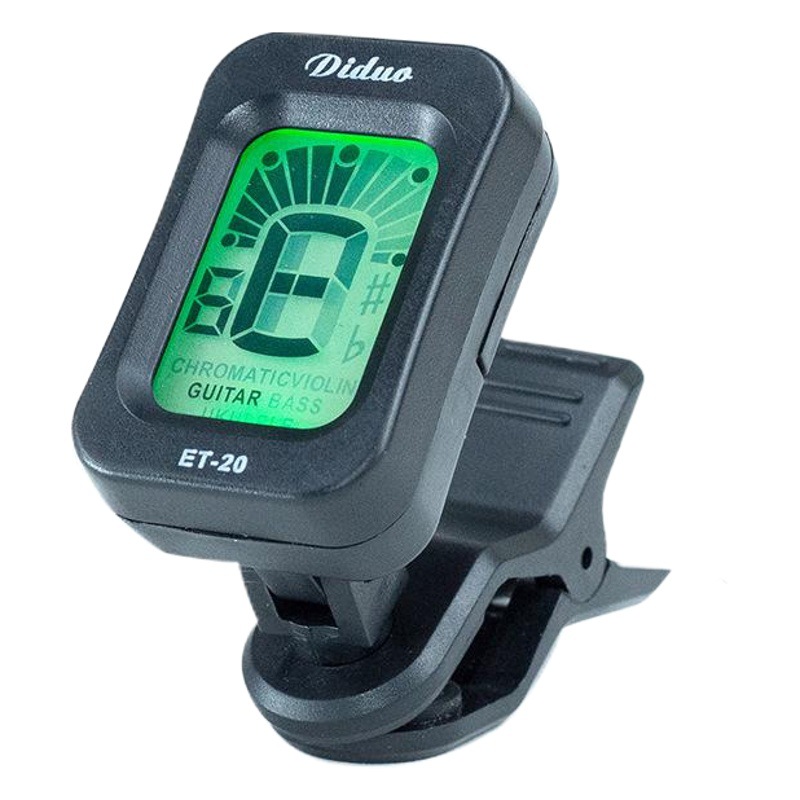 Folk Guitar Tuner Ukulele bajo violín sintonizador SINTONIZADOR DE ET-20 sintonizador electrónico