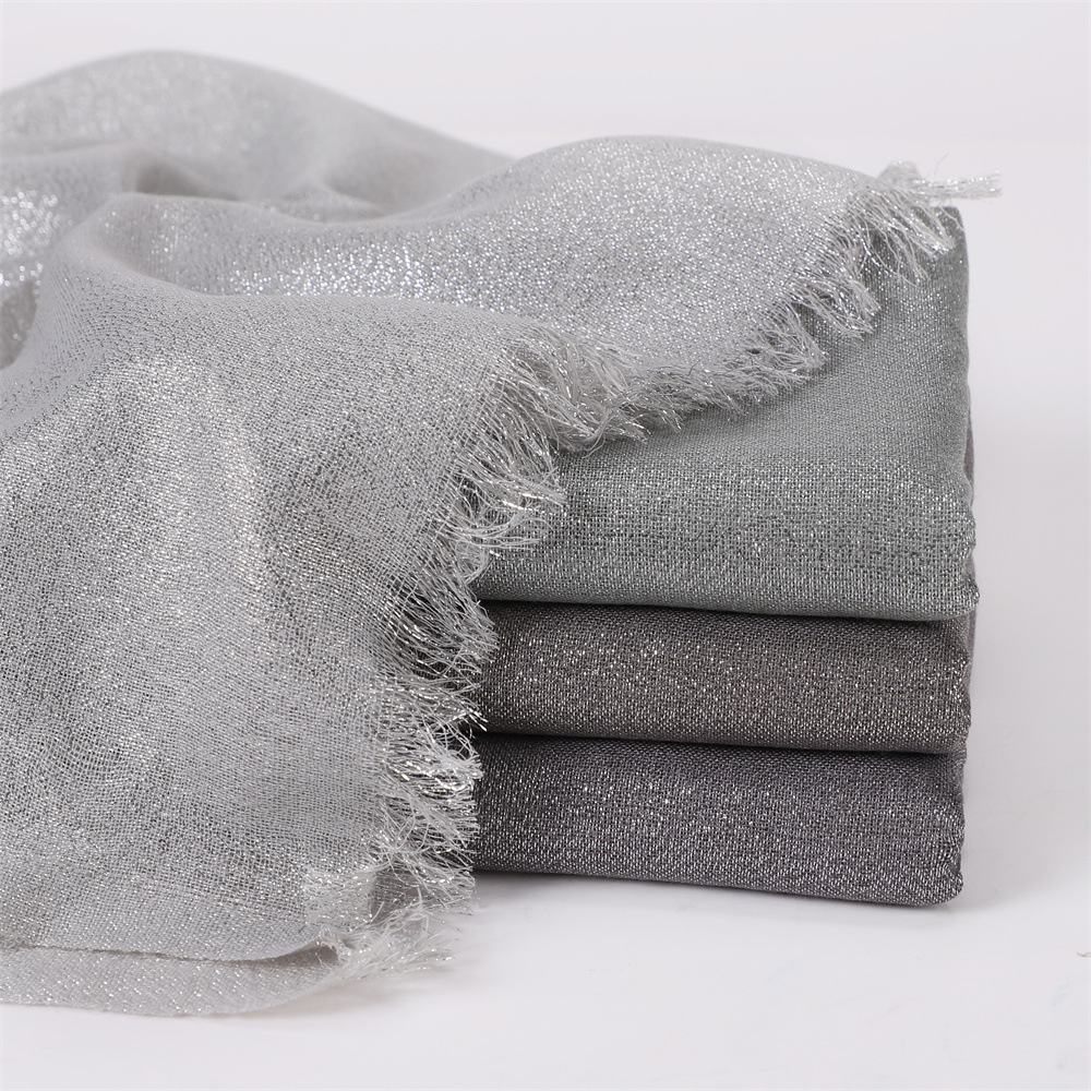 Cotton Material Women'S Fashion Bag Solid Color Cotton Shawl
