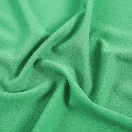 Twisted random linen 200-230g polyester ammonia fabric stretch suit wide leg pants dress twisted silk random linen knitted fabric
