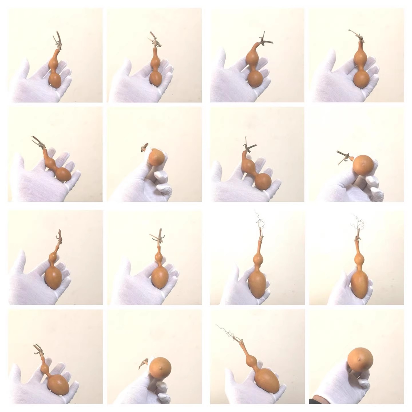 精选天然葫芦蚂蚁肚随身文玩小手把手捻异形解压挂件盘玩籽种