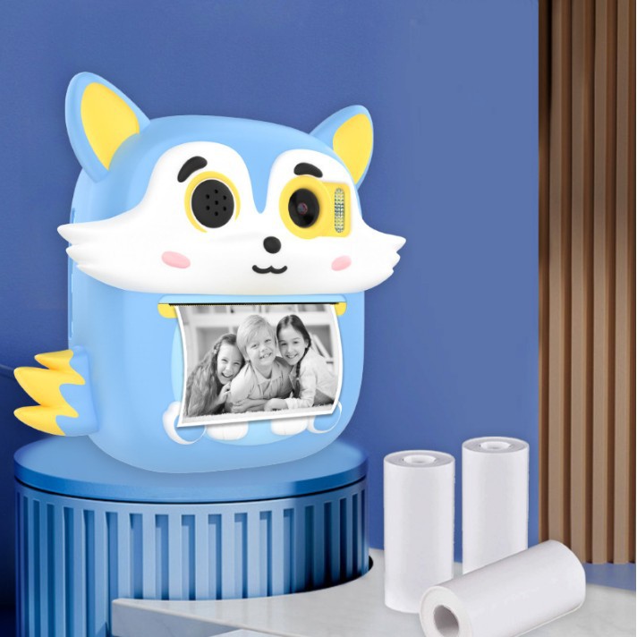 Nuevo P7 fotos de dibujos animados digitales para niños de doble fotografía de mini niños HD cámara de impresión de fotos