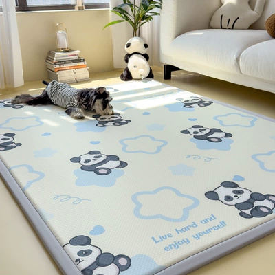 Avtomobil döşəmə paspasları – Baby Floor Mat, Thickened Children's - baby-panda-multifunctional-mat-80x200cm