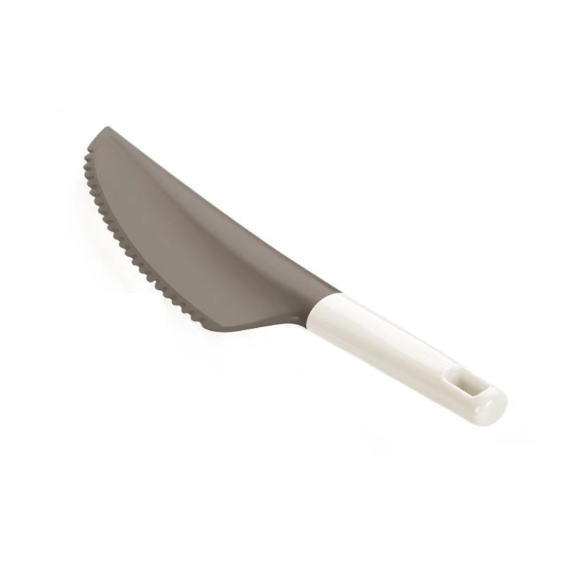 Cuchillo de sierra de pan de pastel de stock de fábrica Cuchillo de pizza de plástico Cuchillo de tostadas de mousse de corte Suministro transfronterizo