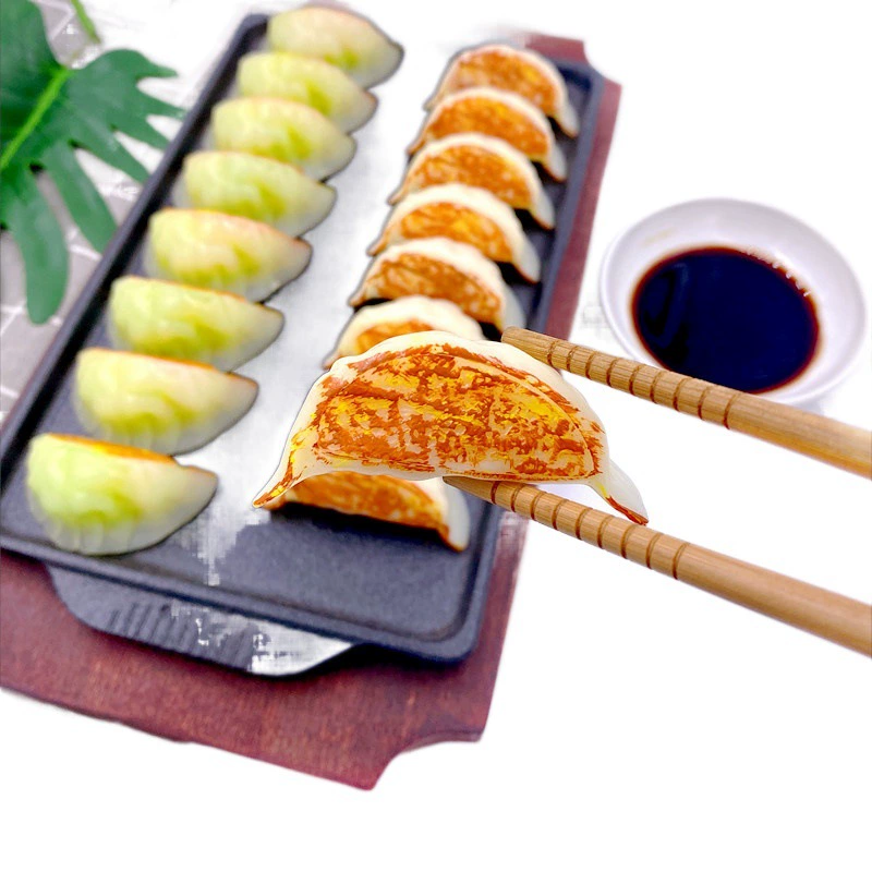 Моделирование модели еды средние пельмени жареные пельмени стрельба украшения учебный материал реквизит игровой дом еда игрушки