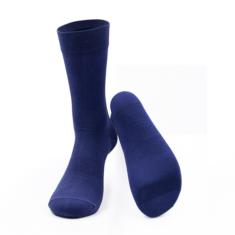 Medias Amazon de negocios casuales para hombres logotipo personalizado medias de algodón para hombres fabricantes personalizados