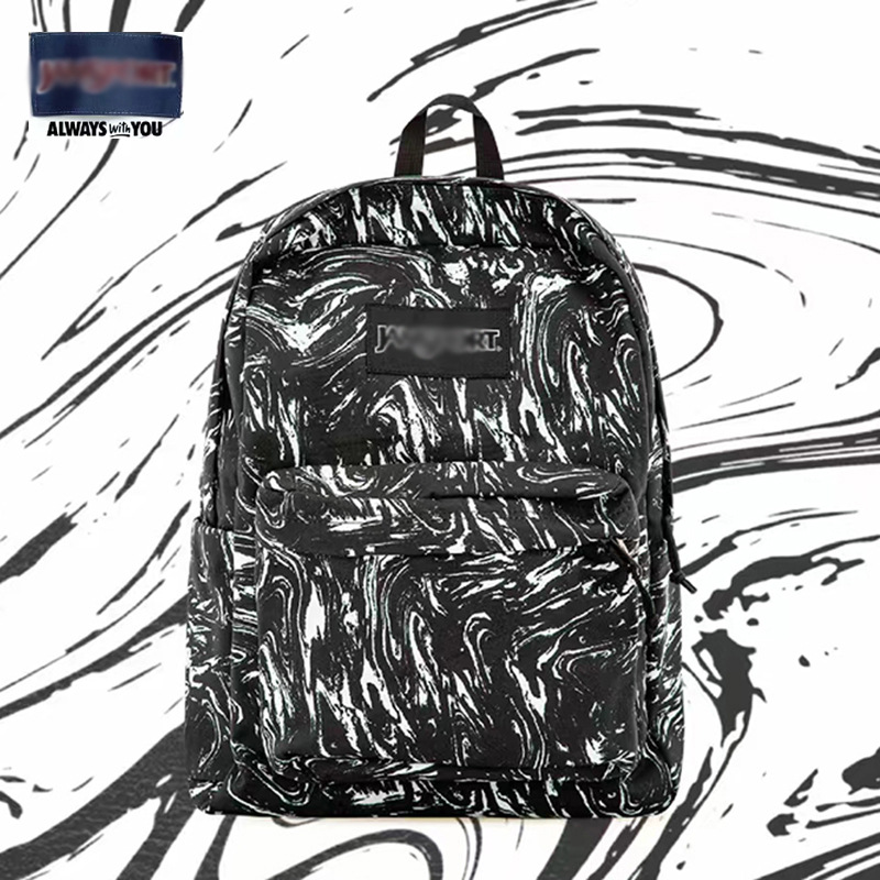 Bolsas de hombro nuevas JS al por mayor transfronterizas para hombres y mujeres, mochilas escolares para estudiantes de Jasper, mochilas de computadora de gran capacidad para estudiantes de secundaria y preparatoria