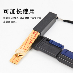 楔形游标塞尺间隙平整度检测不锈钢高精度间隙尺片验房南方