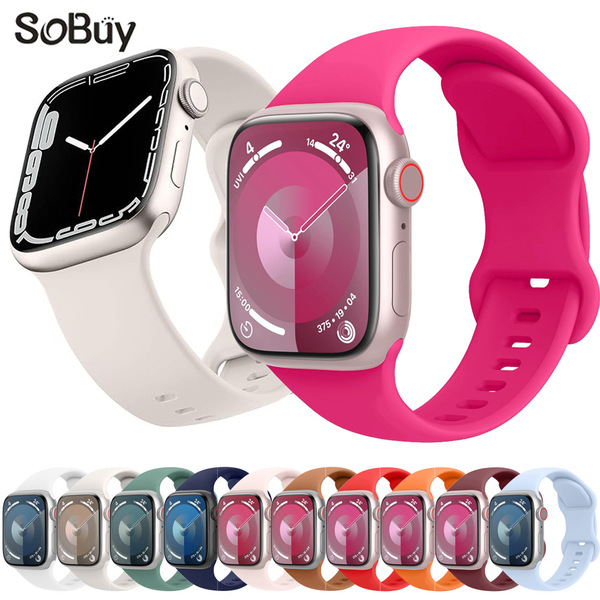 Applicable to Apple Watch 10 Silicone Band iWATCH9 strap Apple watch…