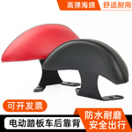 电动车迅鹰丽鹰雷霆王摩托车后靠背适配爱玛绿源踏板车改装靠垫件