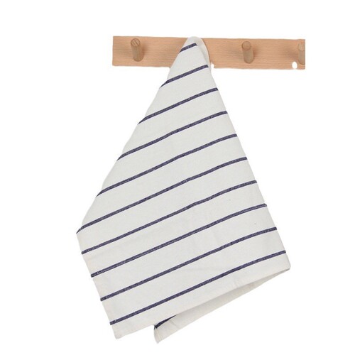 Japanese blue striped tablecloth placemat napkin tea towel cover cloth food photography background fabric minimalist Japanese style