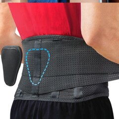 スポーツやフィットネス用のクロスボーダー男性と女性のウエストサポート、取り外し可能なウエストパッド、腹部ベルト、二重圧力サポート、通気性のあるウエスト