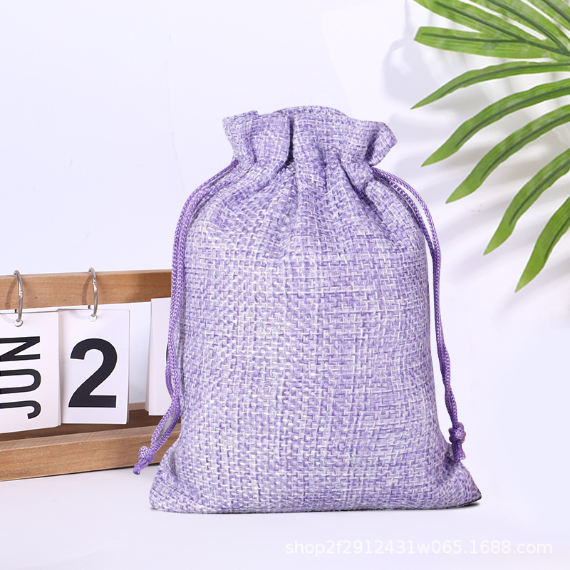 7см*9см; светло-фиолетовый (стиль нейлоновой веревки)