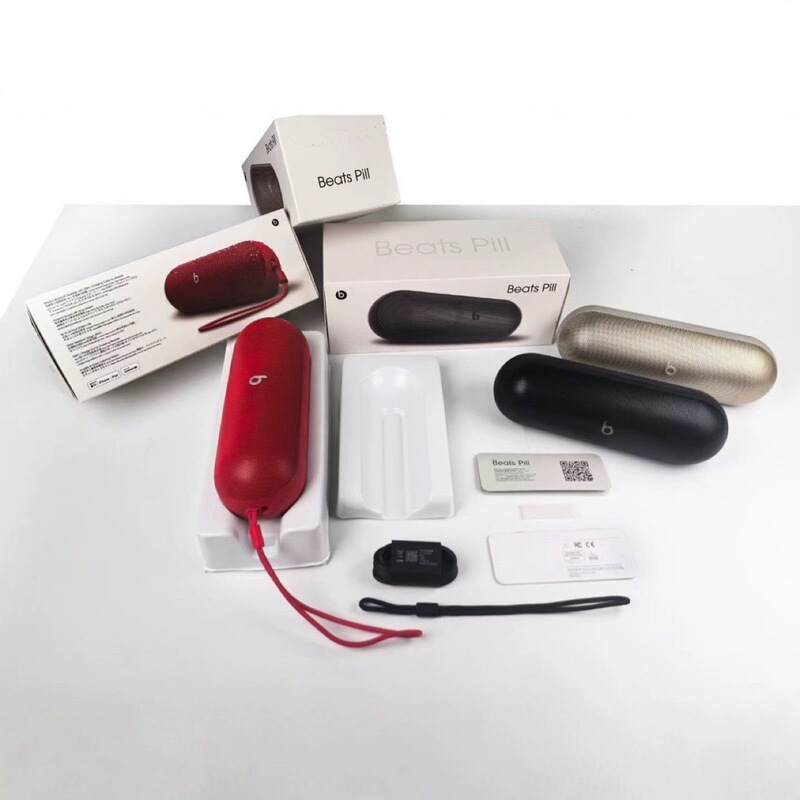 【在庫あり】越境配送 Beats Pill ワイヤレスBluetoothスピーカー 重低音 カプセル型スピーカー ポータブル|undefined